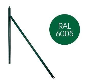 PIQUET T PLAST.VERT 30X30X3MM 2.50M