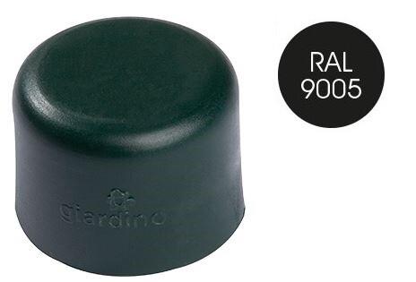 CAPUCHON PIQUET ROND 48MM NOIR (10PCS)