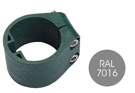 COLLIER NAPOLI GRIS ROND 48MM (PCE)