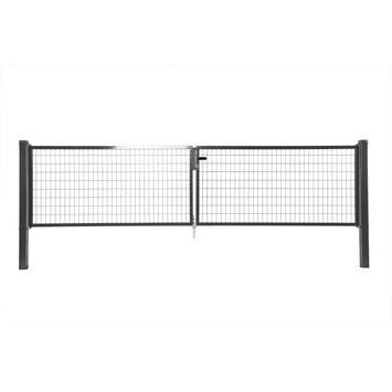 PORTAIL DOUBLE NAPOLI NOIR L3XH1.00M