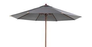 PARASOL BOIS GRIS 3X4M