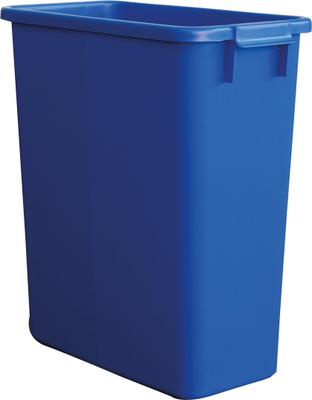 POUBELLE DE TRI 60L BLEU