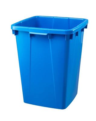 POUBELLE DE TRI 90L BLEU