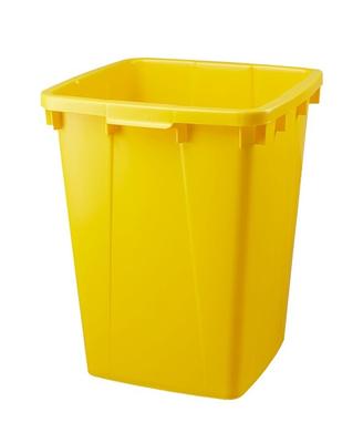 POUBELLE DE TRI 90L JAUNE