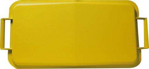 COUVERCLE POUR POUBELLE DE TRI 60L JAUNE