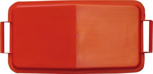 COUVERCLE POUR POUBELLE DE TRI 60L ROUGE