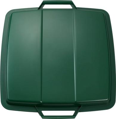 COUVERCLE POUR POUBELLE DE TRI 90L VERT