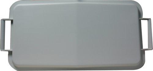 COUVERCLE POUR POUBELLE DE TRI 60L GRIS