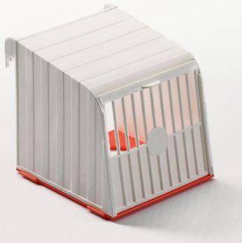 NICHETTE PLASTIQUE GRIS 13X12X12.5