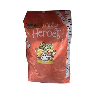 CRUNCHY HEROES NOURRITURE COCHON D'INDE + VITAMINE C 4 KG
