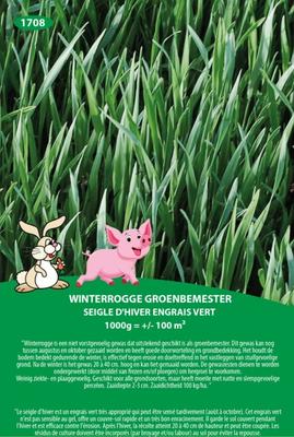 SEIGLE D'HIVER 100M²