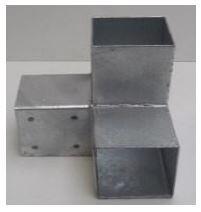 CORRECTION D'ANGLE CARRE 90/90/90MM