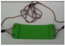 PLANCHE BALANCOIRE PVC VERT