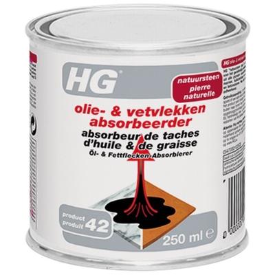HG ABSORBEUR TACHES HUILE ET GRAISSE 250ML