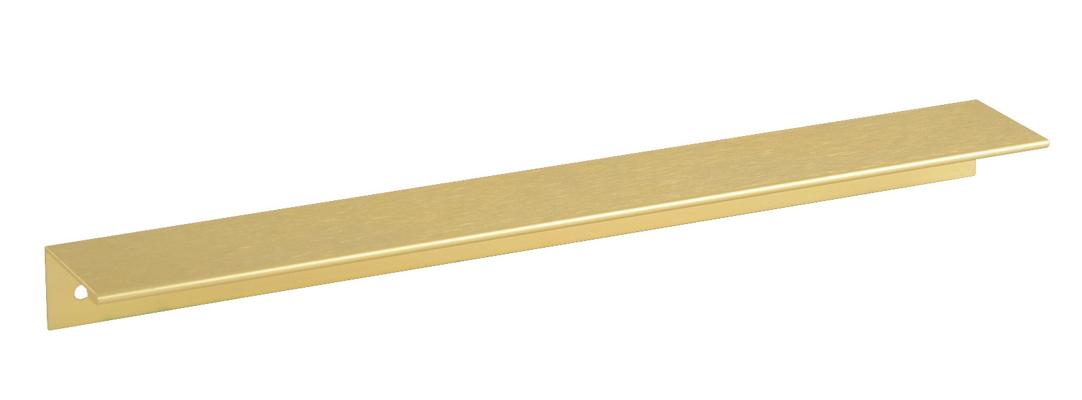 POIGNEE D'ANGLE/ALU BRUSHED GOLD 40X42,2X25MM CC 24MM