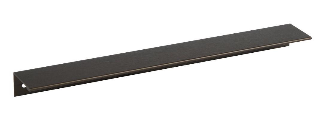 POIGNEE D'ANGLE/ALU BRUSHED DARK BRONZE 300X42,2X25MM CC 140
