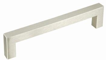 POIGNEE STIEN 128MM ALU/RVS LOOK