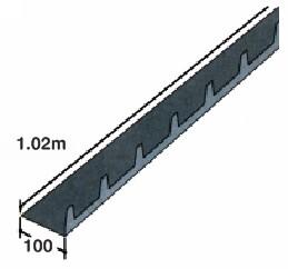 CACHE-ISOLATION GRIS 1.05M