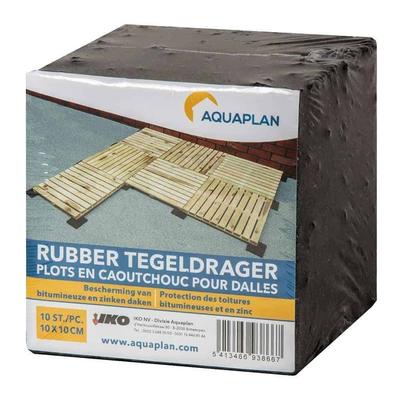 PLOT CAOUTCHOUC TERRASSE 10X10CM (10PCS)