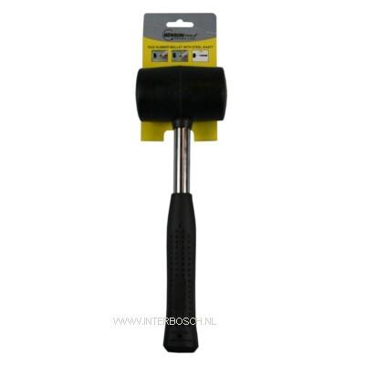 MARTEAU CAOUTCHOUC MANCHE ACIER