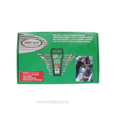 CLES PLATES MIXTES 6-22MM (12PC)