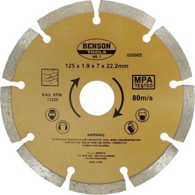 DISQUE DIAMANT SEGMENTE 125MM