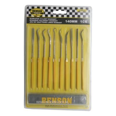 LIMES DE PRECISION DIAMANT (10PCS)