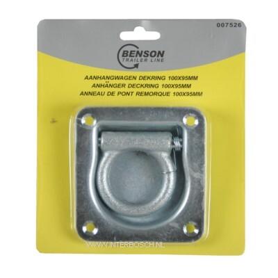 ANNEAU FIXATION PLANCHER REMORQUE 100X95MM