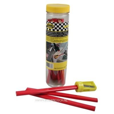 CRAYON DE MENUISIER (11PC) + TAILLE-CRAYON