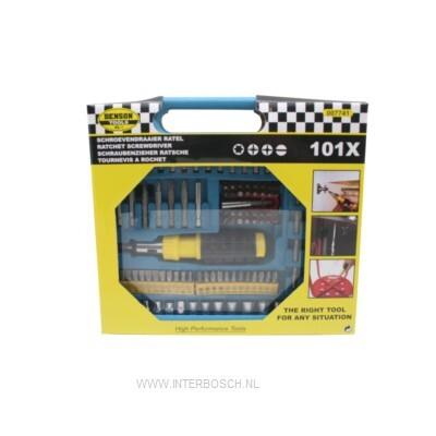 EMBOUTS TOURNEVIS A CLIQUET (99PCS)