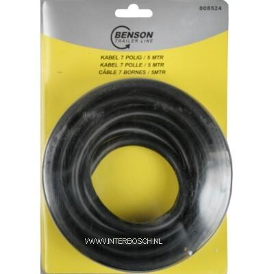 CABLE REMORQUE 7 POLES (5M)