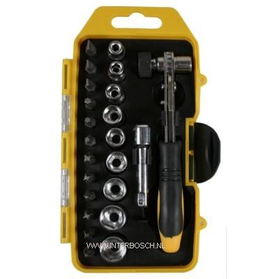 EMBOUTS + DOUILLES + RACAGNAC (23PCS)