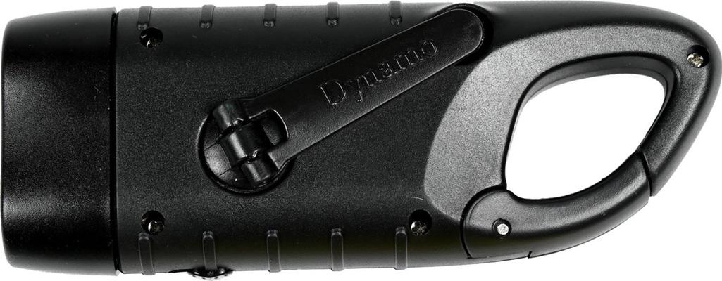 LAMPE DE POCHE MOUSQUETON SOLAIRE DYNAMO