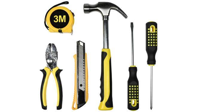 SET OUTILS MENAGERS (6PCES)