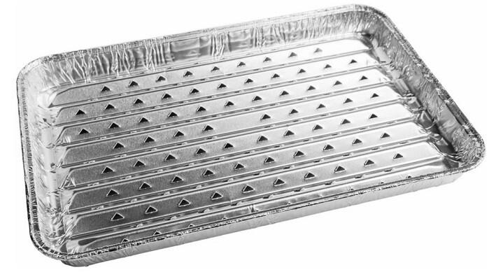 BARQUETTES ALU 34X22CM (3PC)