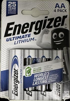 PILE ENERGIZER L91/AA 1.5V ULTIMATE LITHIUM (4PC)