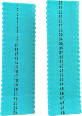 BOUCLE TWINTAG 1-50 BLEU