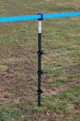 PIQUET METALLIQUE AKO T-POST VERT/BLANC 182CM (5PCS)