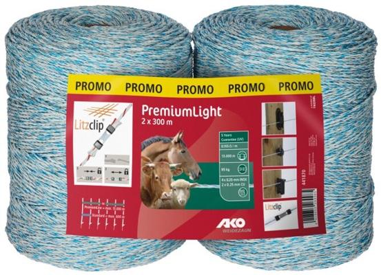 FIL AKO PREMIUM LIGHT BLEU/BLANC 600M (2PCS)