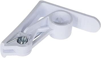 PINCE POUR NAPPE BLANC (4PCS)