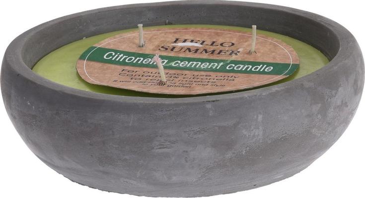 BOUGIE CITRONNELLE BETON