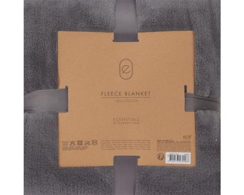 PLAID CORAL 180X230CM GRIS