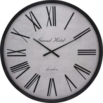 HORLOGE MURALE BLANCHE D.76CM
