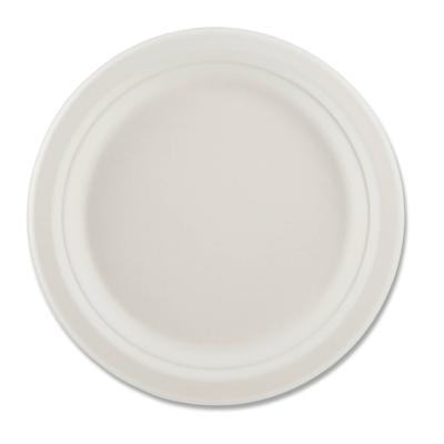 ASSIETTE SUCRE DE CANNE D17CM (8PCS)