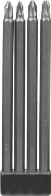 KWB SET EMBOUTS PZ/PH 150MM (4PCS)