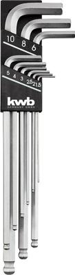 KWB JEU CLE ALLEN 1.5-10MM (9PCS)