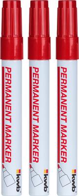 KWB MARQUEUR FIN ROUGE (3PCS)