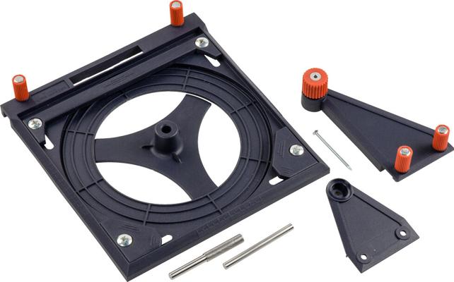 KWB GUIDE FRAISAGE POUR DEFONCEUSE + FIXATION CENTRALE