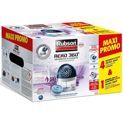 RUBSON AERO 360 PROMOPACK 1APP+4RECH