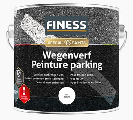 FINESS PEINTURE PARKING  2,5L BLANC